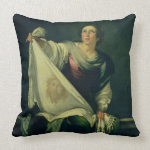 St. Veronica, 1625-30 (oil on canvas) Cushion