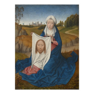 St. Veronica, c.1470-1475 (oil on panel) Poster