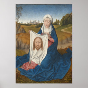 St. Veronica, c.1470-1475 (oil on panel) Poster