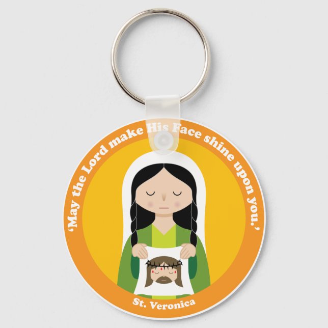 St. Veronica Key Ring (Front)