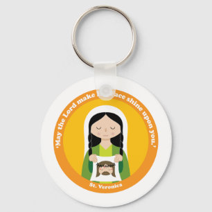 St. Veronica Key Ring
