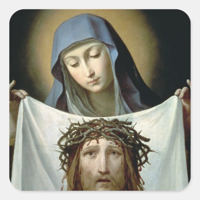 St. Veronica Square Sticker (Front)