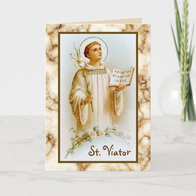 St. Viator of Lyon the Catechist (BF 02) Card (Front)