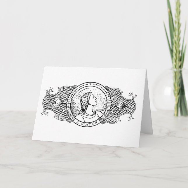 St. Viator of Lyon the Catechist (LD 001) Card (Front)