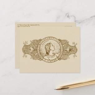 St. Viator of Lyon the Catechist (LD 001)  Postcard