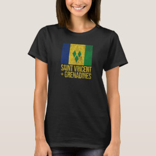ST VINCENT AND THE GRENADINES FLAG T-Shirt
