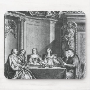 St. Vincent de Paul and Cardinal Jules Mazarin Mouse Pad