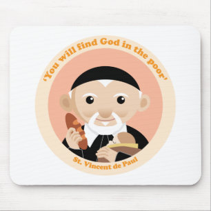 St. Vincent de Paul Mouse Pad