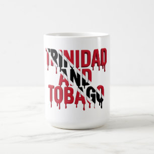 St. Vincent Drip Caribbean Flag Design Fan Coffee Mug
