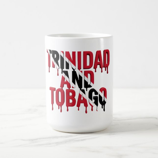 St. Vincent  Drip | Caribbean Flag Design | Fan  Coffee Mug (Center)