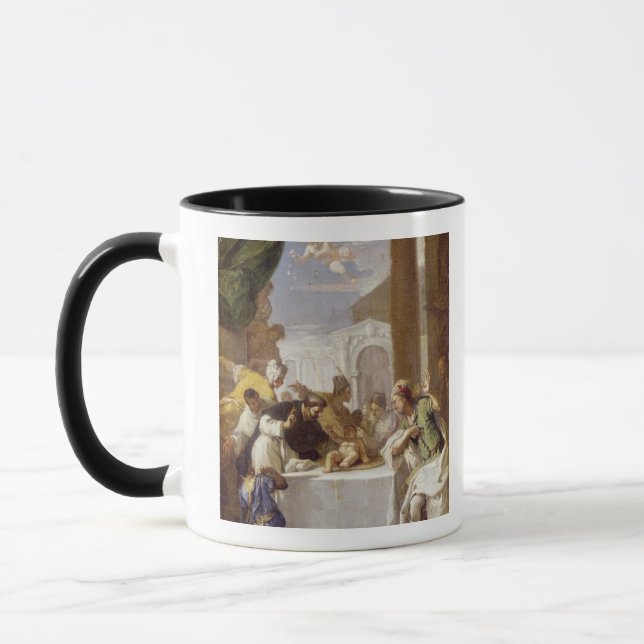 St. Vincent Ferrer performing a miracle Mug (Left)