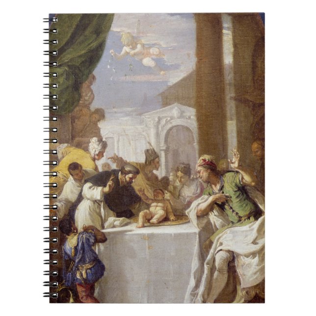 St. Vincent Ferrer performing a miracle Notebook (Front)