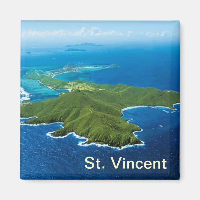 St. Vincent magnet (Front)