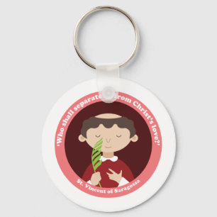 St. Vincent of Saragossa Key Ring