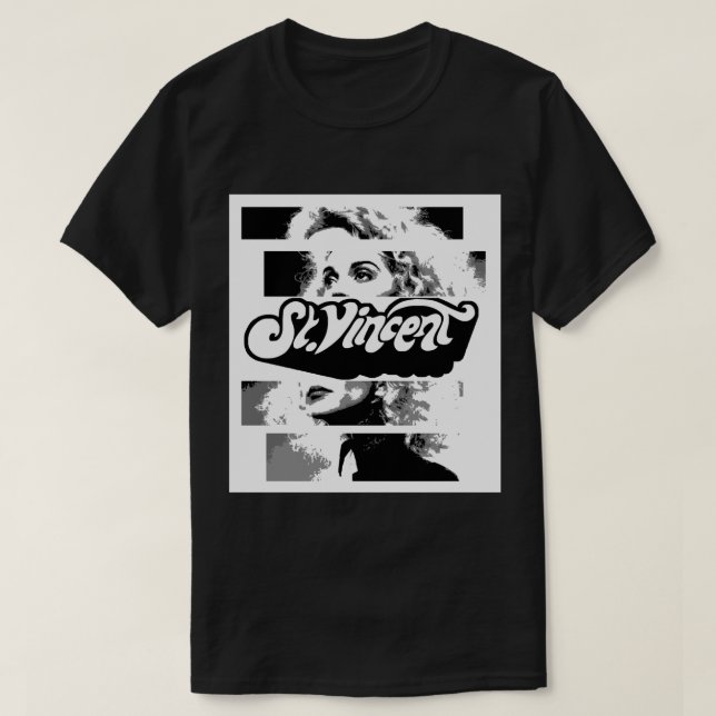 St.Vincent Poster T-Shirt (Design Front)