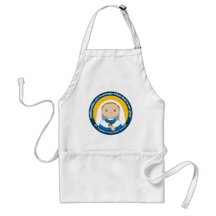 St. Virginia Centurione Bracelli Standard Apron