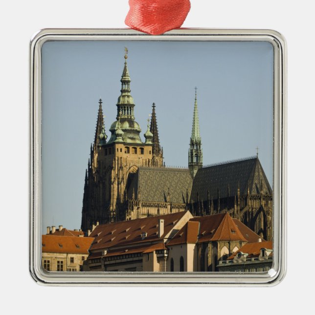 St. Vitus Cathedral and Prague Castle, one of Metal Ornament (Front)