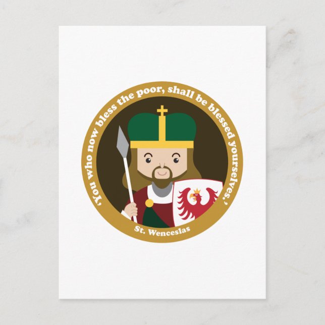 St. Wenceslas Postcard (Front)