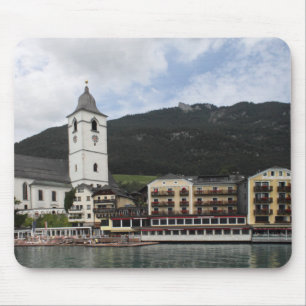 St.Wolfgang am Wolfgangsee, Salzburg Österreich Mouse Pad