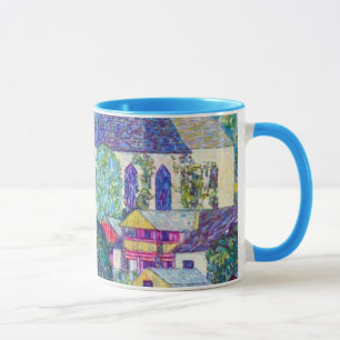 St. Wolfgang Church by Gustav Klimt, Victorian Art Mug