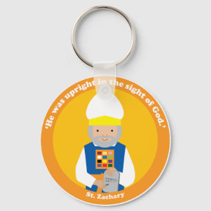 St. Zachary Key Ring