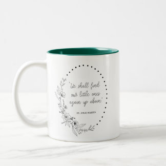 St. Zelie Martin Miscarriage Two-Tone Coffee Mug