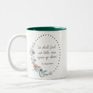 St. Zelie quote floral mug