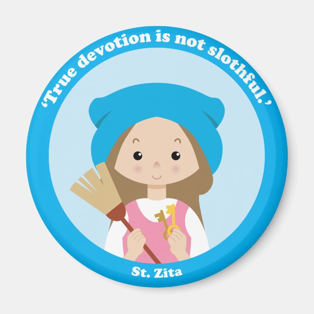 St. Zita Magnet (Front)