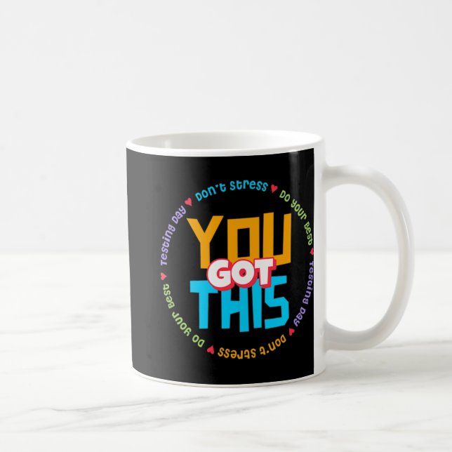 Staar Day Mode On Teacher Testing  Coffee Mug (Right)