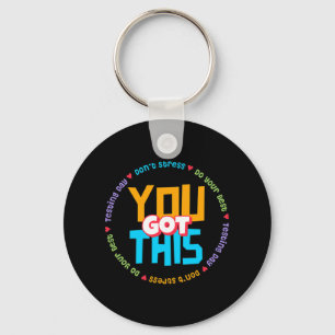 Staar Day Mode On Teacher Testing  Key Ring