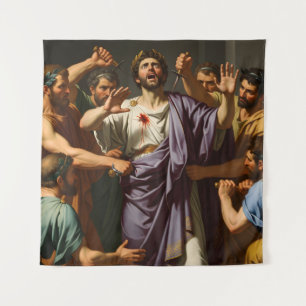 Stab of Fate: The Drama of a Roman Emperor’s Assas Tapestry