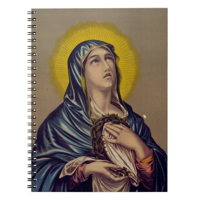 Stabat Mater Our Lady of Sorrows Notebook (Front)