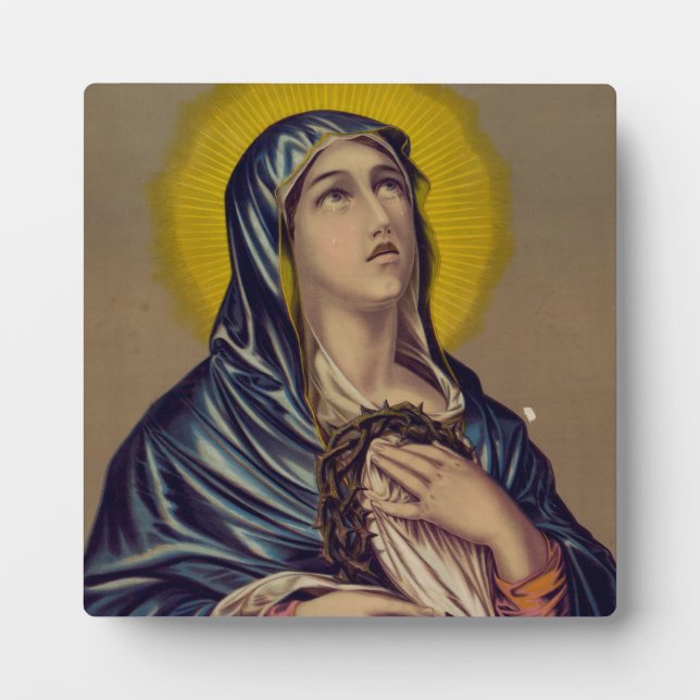 Stabat Mater Our Lady of Sorrows Plaque (Front)