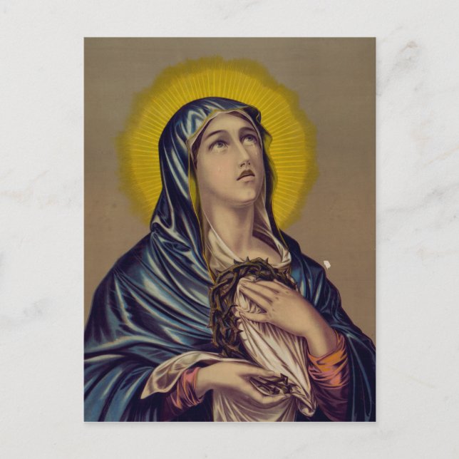 Stabat Mater Our Lady of Sorrows Postcard (Front)