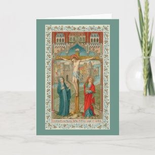 Stabat Mater (SAU 22) Style 1 Blank Greeting Card