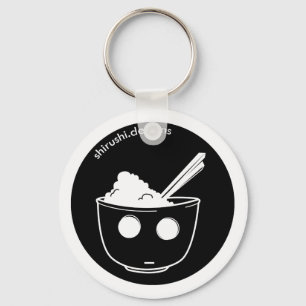 Stabbed Rice Bowl Key Ring