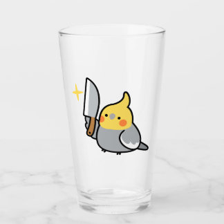 Stabby Cockatiel Glass