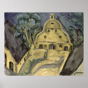 Staberhof Farm on Fehmarn I, 1913 Poster