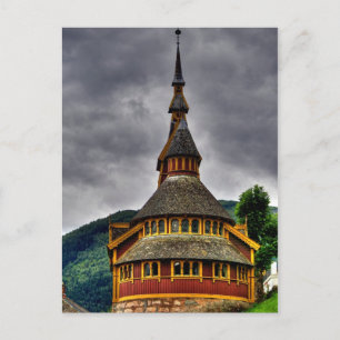 Stabkirche Postcard