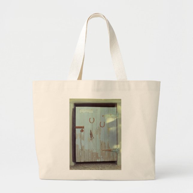 Stable Door 1990 Large Tote Bag (Front)