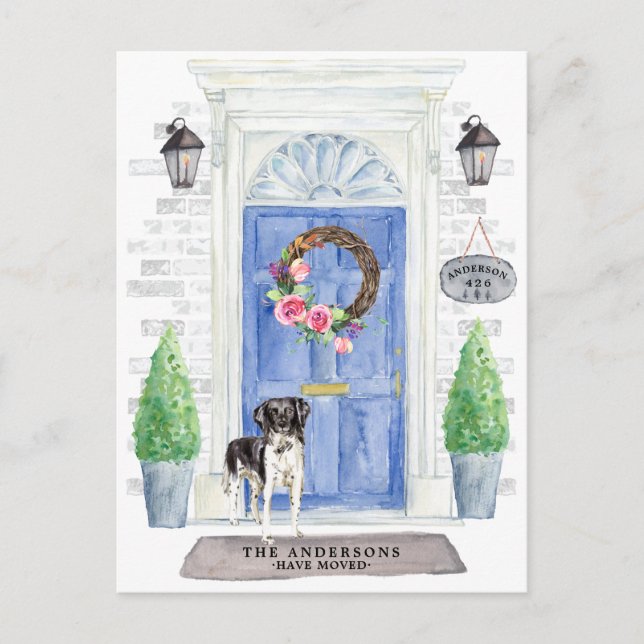 Stabyhoun Moving Announcement Postcard (Front)