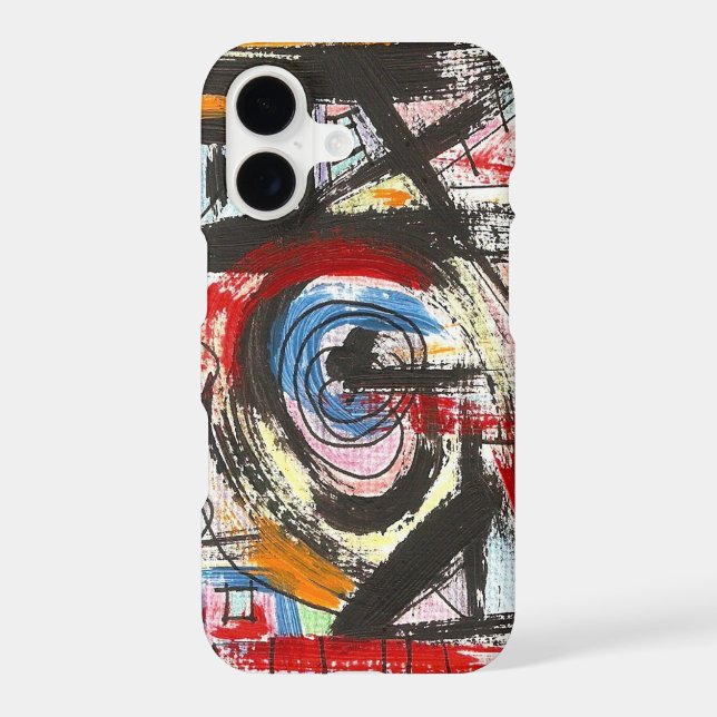 Staccato-Hand Painted Abstract Art (Back)