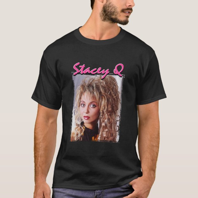 Stacey Q V-Neck T-Shirt (Front)