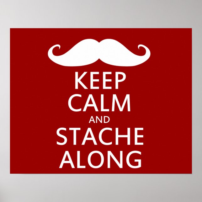 Stache Along Poster (Front)
