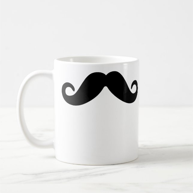 Stache Coffee Mug (Left)