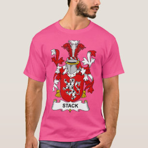 Stack Coat of Arms Family Crest  T-Shirt