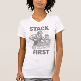 Stack First Financial Empowerment Bricklayer Stack T-Shirt