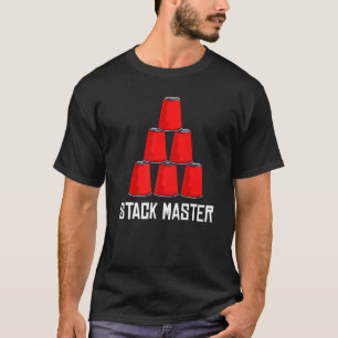 Stack Master Speed Stacks Stacking Cup T-Shirt