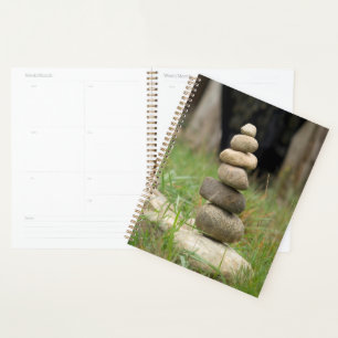 Stack Of Balanced Rocks Planner
