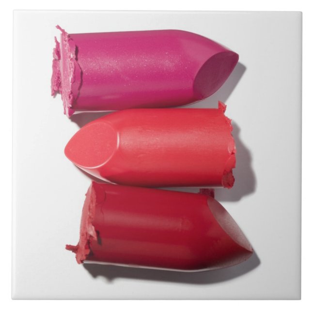 Stack of broken lipstick tile (Front)